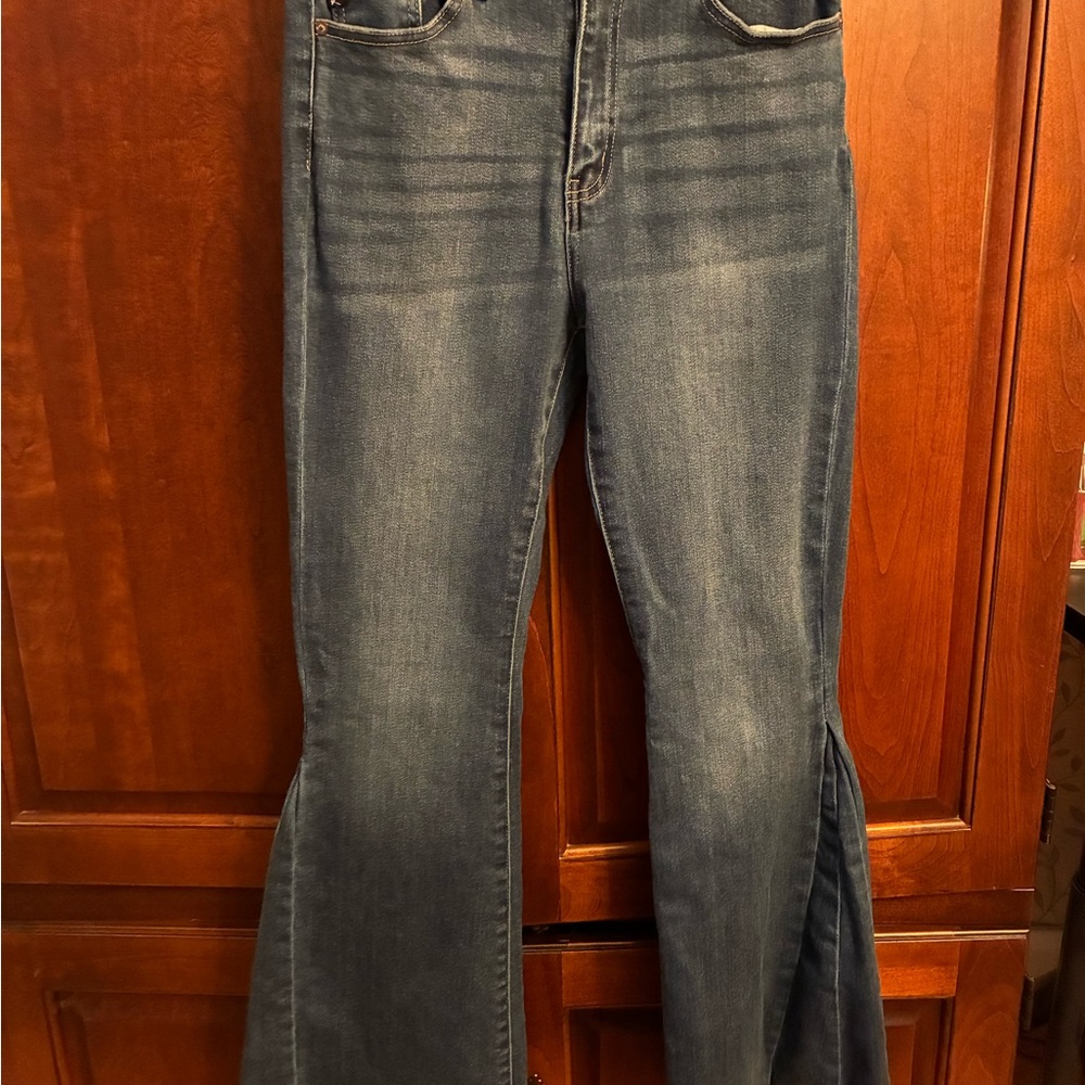 KanCan Flare Jeans in Classic Blue